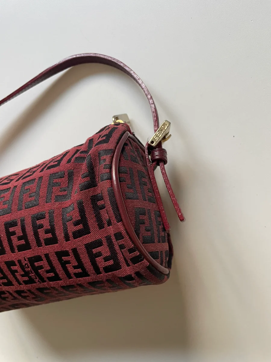 FENDI ZUCCHINO VINTAGE MIDI CILINDRO - immagine 4