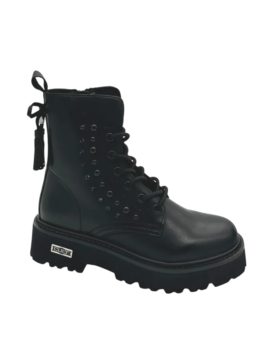 Anfibio pelle donna CULT Black -Slash 4349- - immagine 3