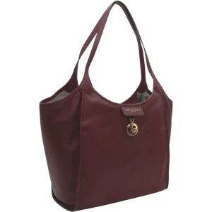 Borsa pelle Nannini Bordeaux - 19035 -