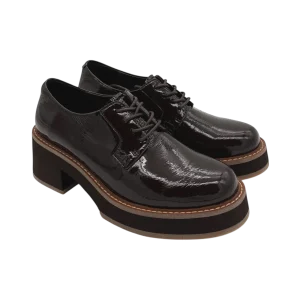 Scarpa pelle donna Miss Olivia Coffee - Paloma D4 -