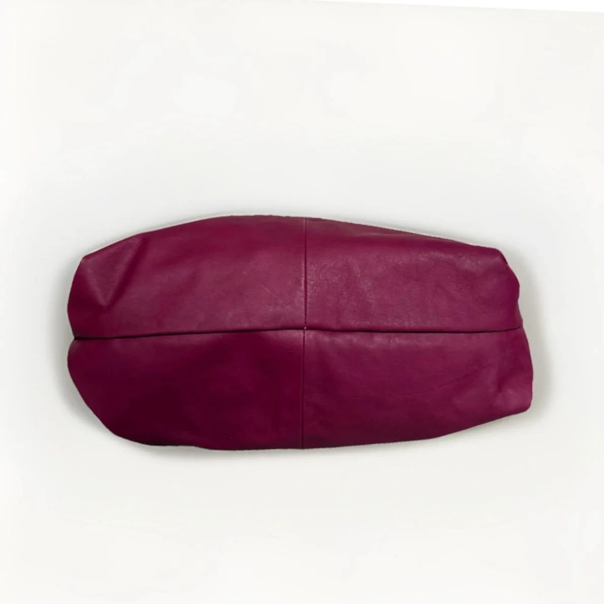 Borsa Sacca Artigianale in Vera pelle Fucsia - immagine 8