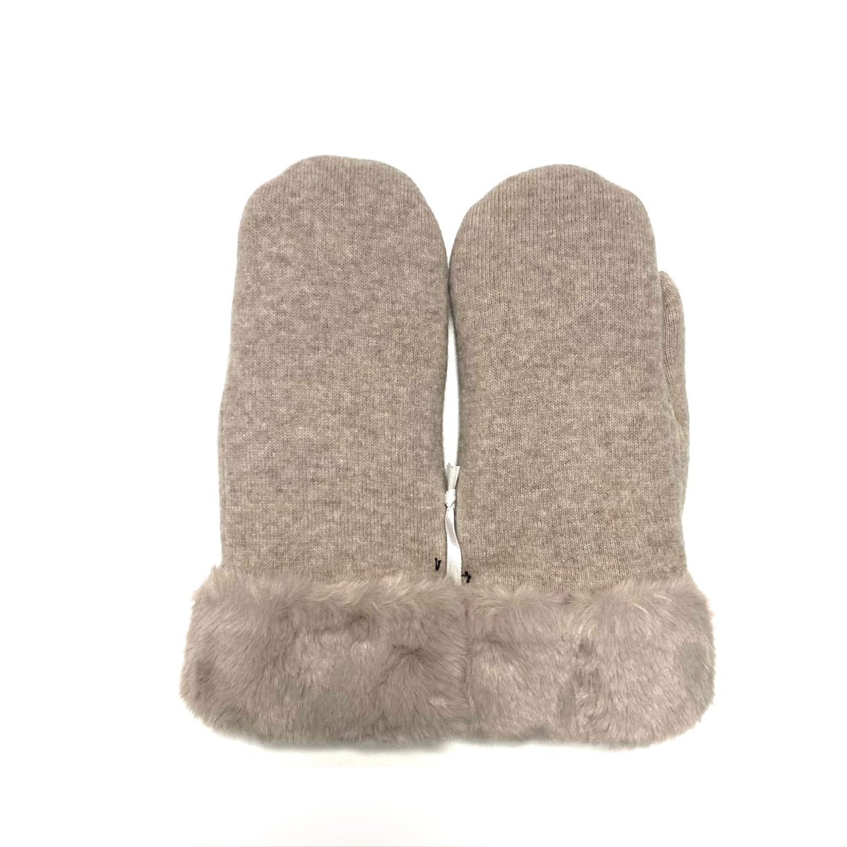 ALPO GUANTI MUFFOLE LANA BEIGE / BLU / NERO - immagine 7