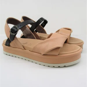 Sandalo donna pelle LILIMILL 6831 cipria