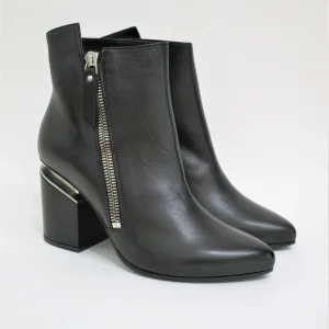 Tronchetto pelle donna VIC MATIè IT6978D nero