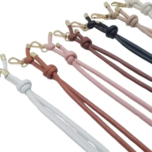 Tracolla in pelle regolabile per borsa fai da te – Lunghezza 80–140 cm