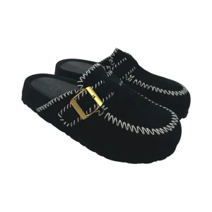 Sabot suede donna Miss Olivia Nero - Iris -