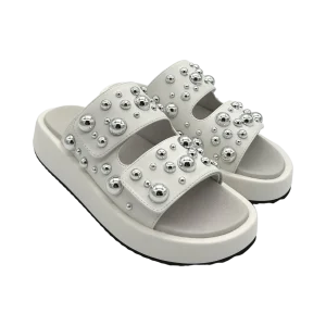 Ciabatta donna Apepazza White - Crimilde -