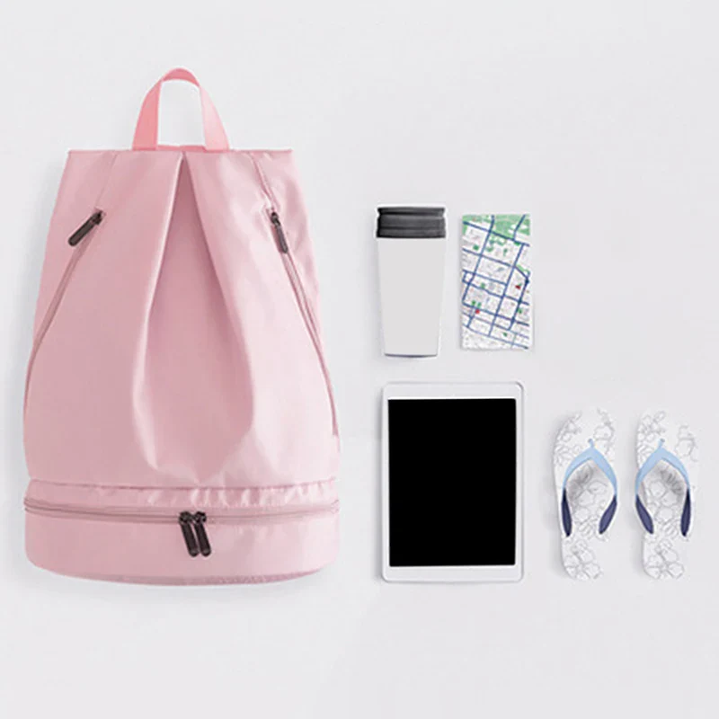 Borsa palestra/viaggio – dry-wet separation, impermeabile e multifunzionale per fitness, nuoto - immagine 5