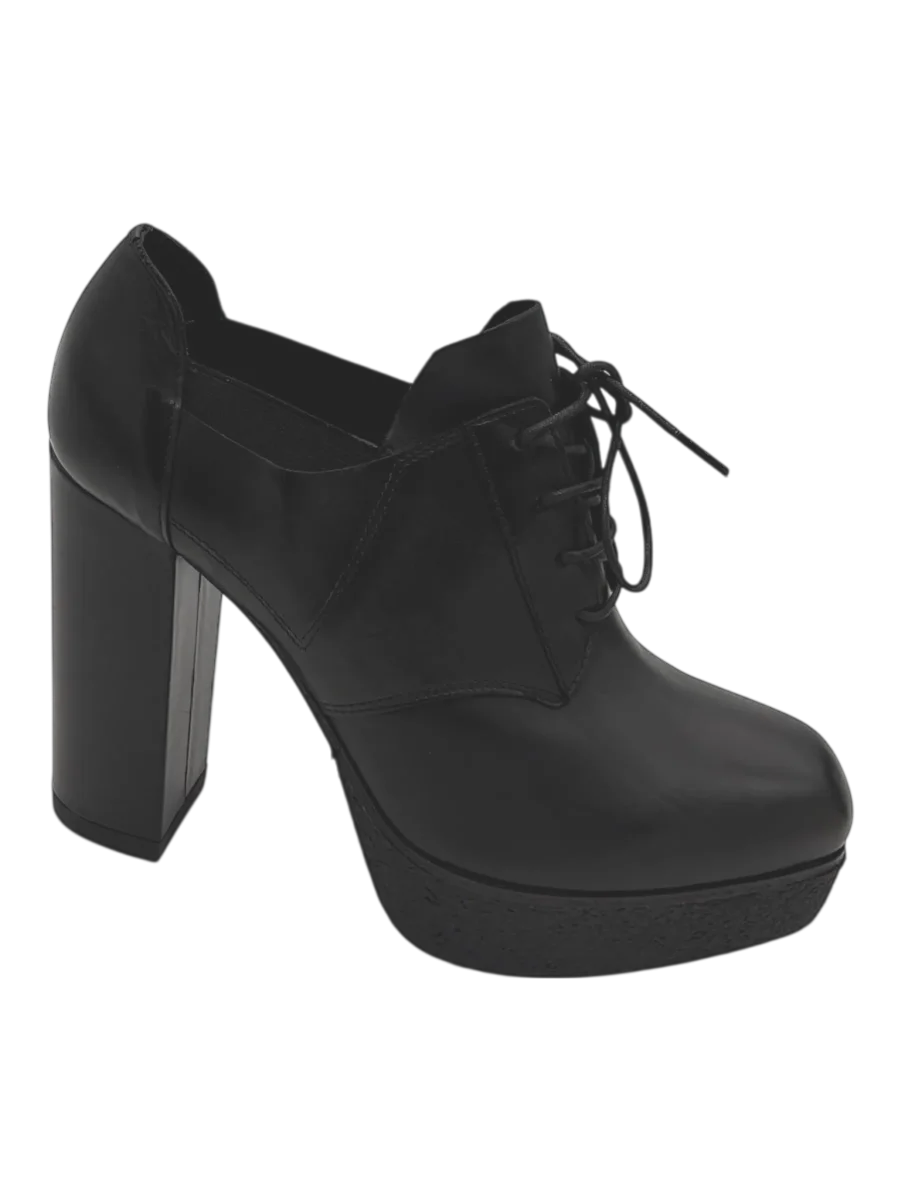 Scarpa pelle donna VIC MATIE' balck -5890D- - immagine 3