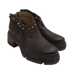 Scarpa pelle donna AS98 Ebano - A89233 -
