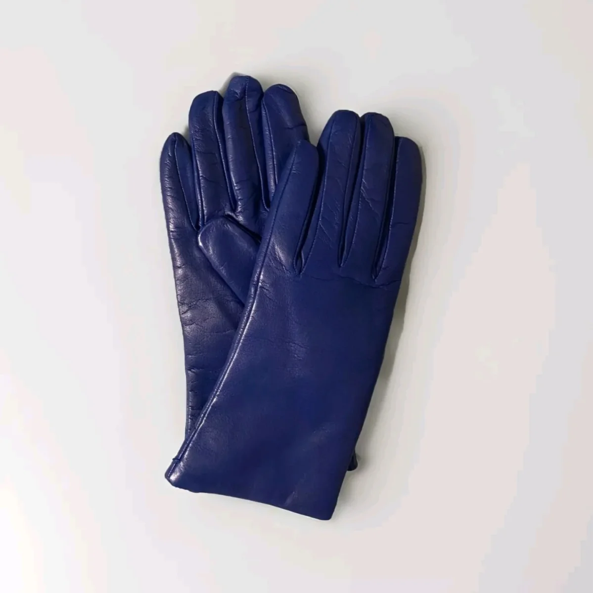 ALPO GUANTI PELLE DONNA BLU - immagine 2