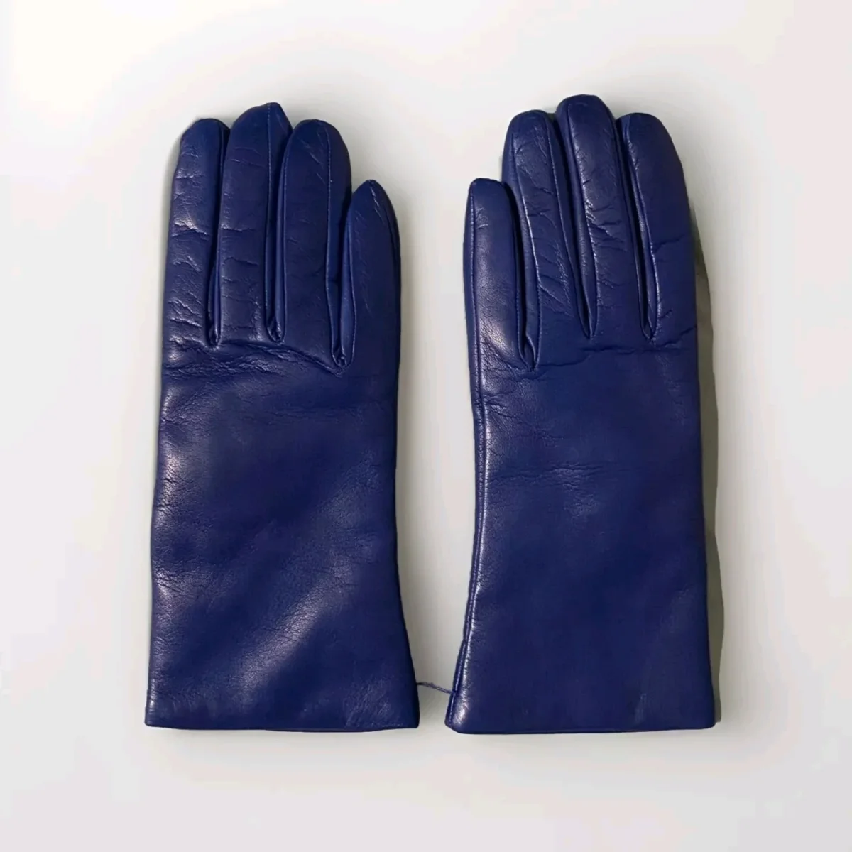 ALPO GUANTI PELLE DONNA BLU - immagine 4