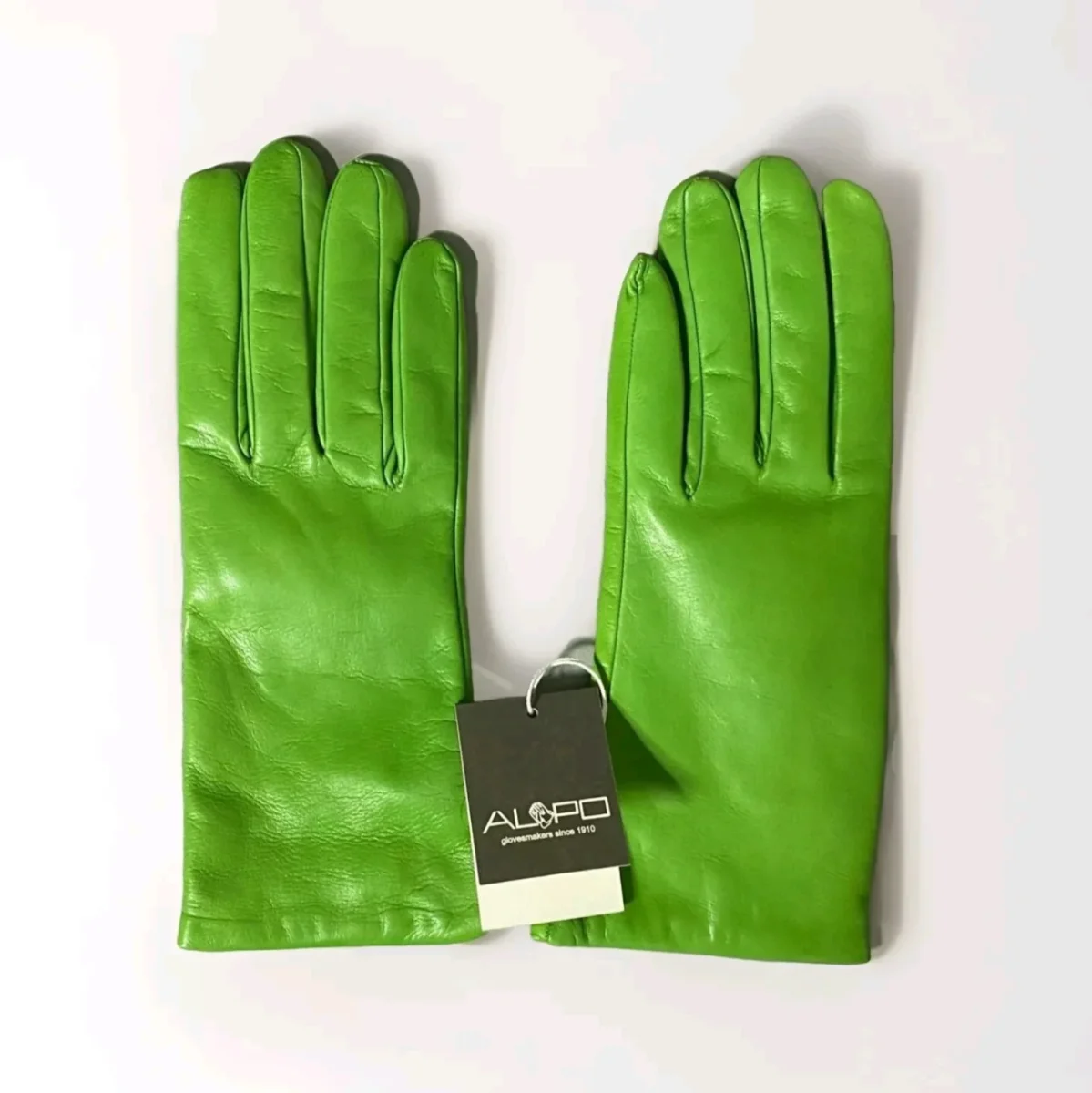 ALPO GUANTI PELLE DONNA VERDE - immagine 3