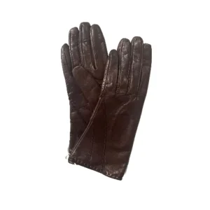 PORTOLANO GUANTI PELLE DONNA MARRONE