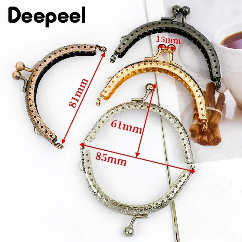 Chiusure da 85 mm Kiss-Lock – 5-10 pezzi per Portamonete e Borse fai-da-te - immagine 5