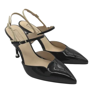 Sling Back in pelle LIUJO Black  - Demi 13 -