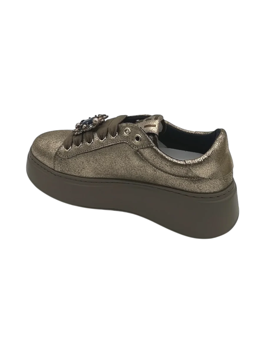Sneakers pelle donna GIO+ Gold chic -PIA 424- - immagine 5