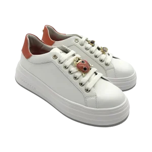 Sneakers donna Apepazza White Red -Lea-