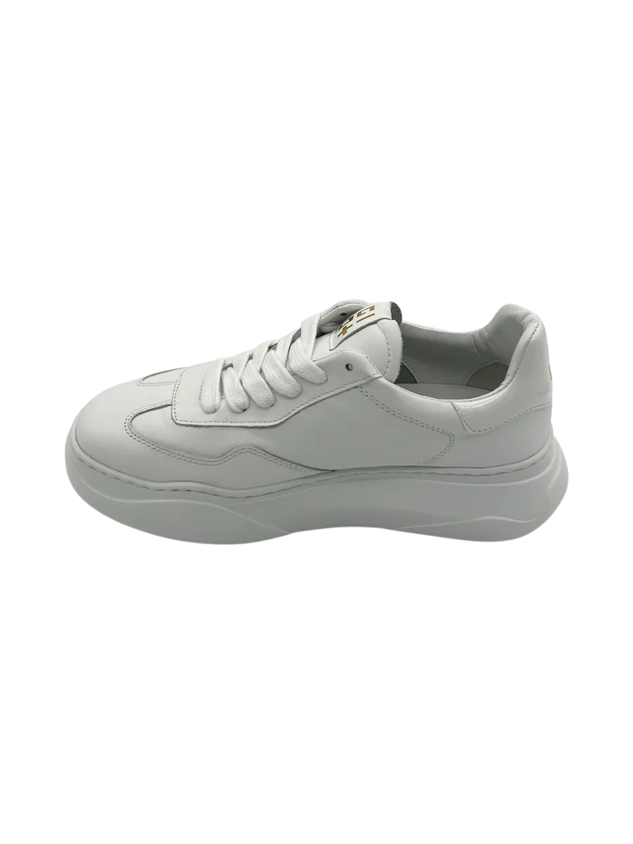 Sneakers pelle donna GIO+ Total White - Giada 220 - - immagine 5