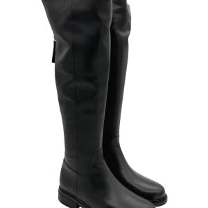 Stivale pelle donna Albano Nero - 3017 -