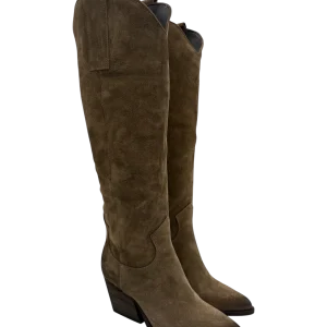 Stivale texano camoscio donna Mimmù Sesamo -M690M13-
