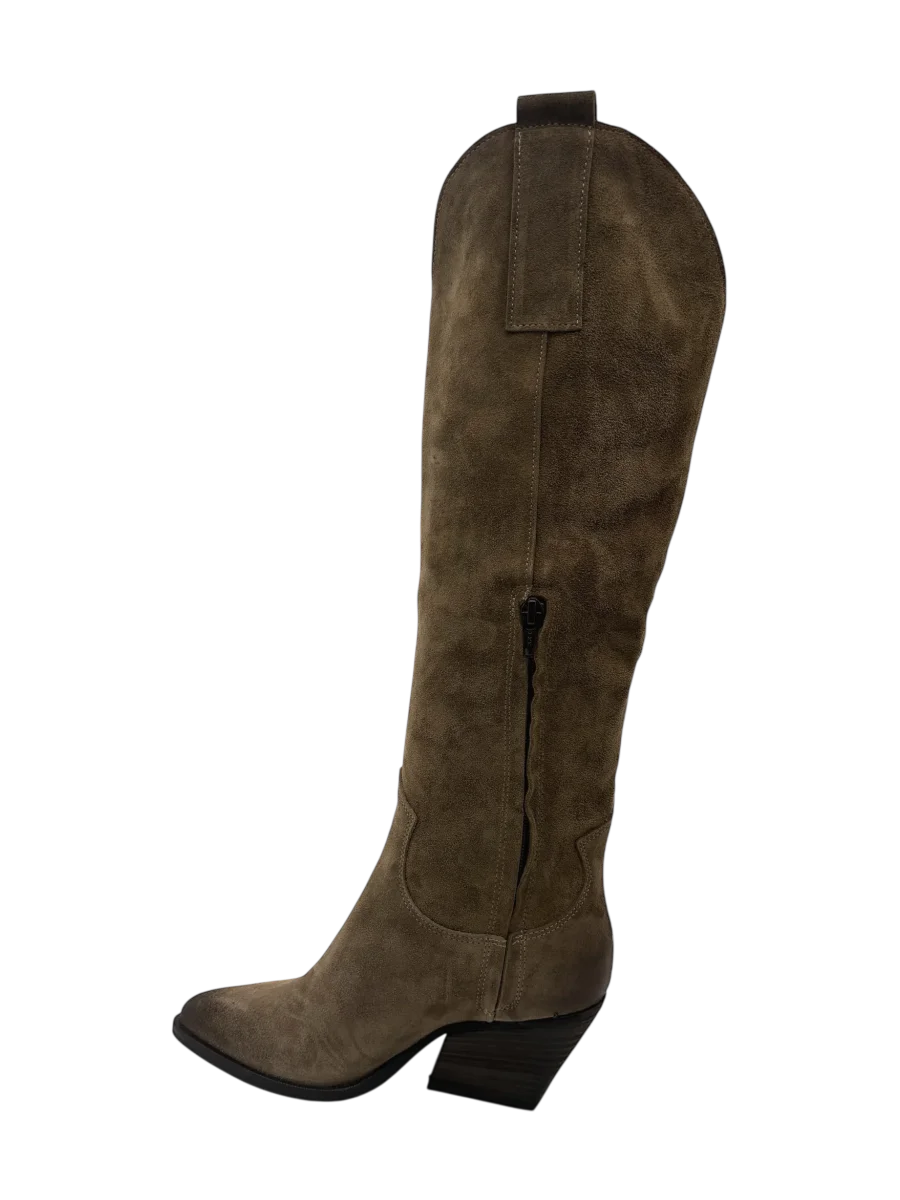 Stivale texano camoscio donna Mimmù Sesamo -M690M13- - immagine 5