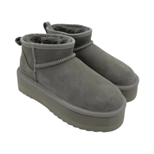 Stivaletto camoscio donna Albano Vanity Grigio  - AV6740 -
