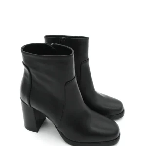 Stivaletto pelle donna Albano Nero - 2531 -