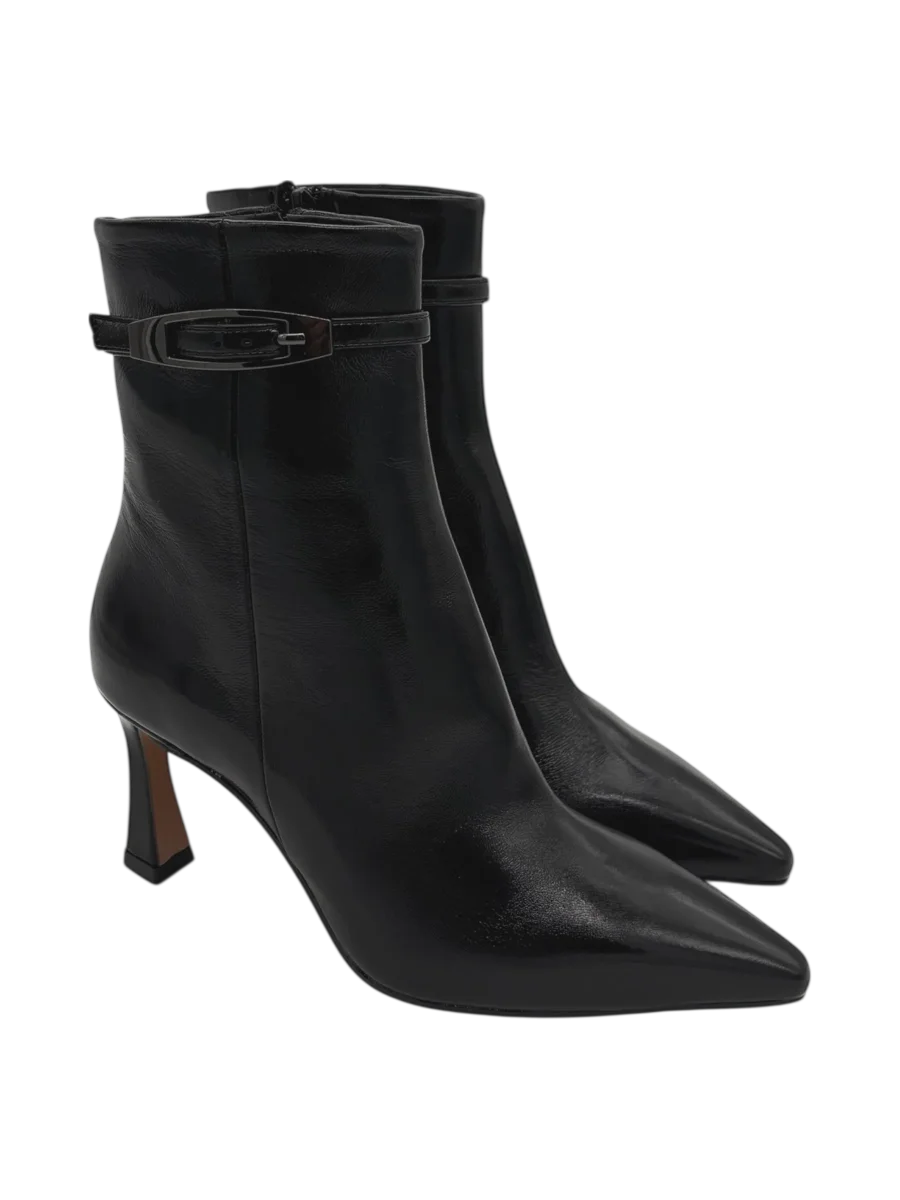 Stivaletto pelle donna BiancaDi Black - R787NP -