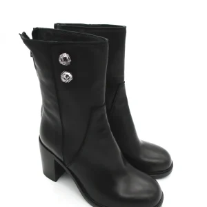 Stivaletto pelle donna FRU.IT Black  - 8442 -