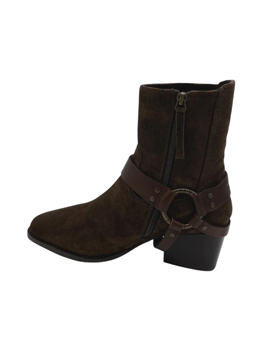 Stivaletto pelle donna Janet & Janet darkbrown -J513- - immagine 3