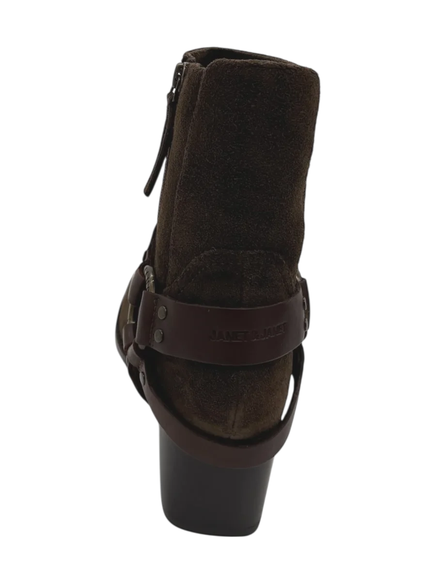 Stivaletto pelle donna Janet & Janet darkbrown -J513- - immagine 6