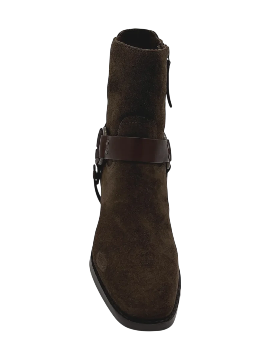 Stivaletto pelle donna Janet & Janet darkbrown -J513- - immagine 4