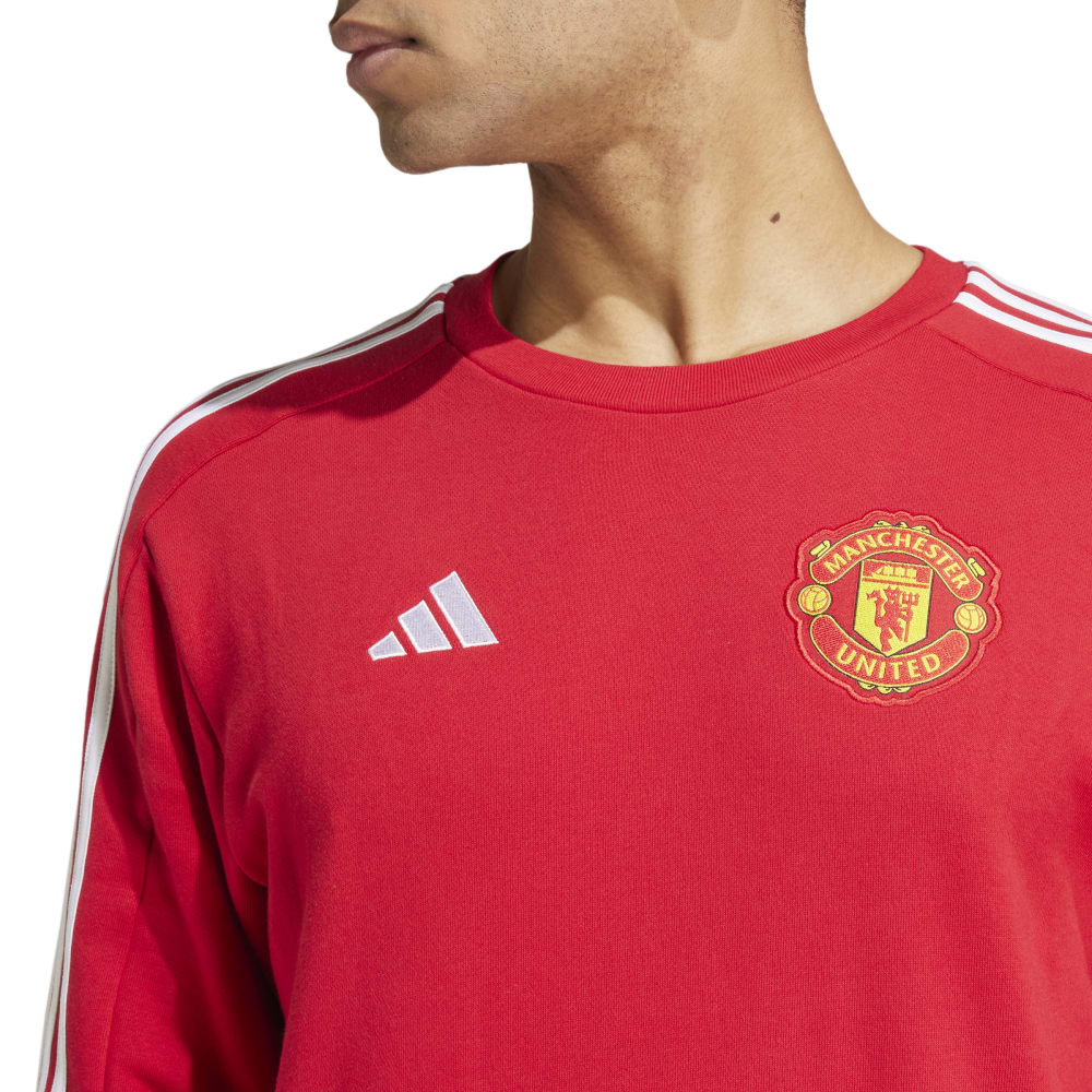 Adidas Felpa Mufc Dna Swt Uomo IT4163 - immagine 6