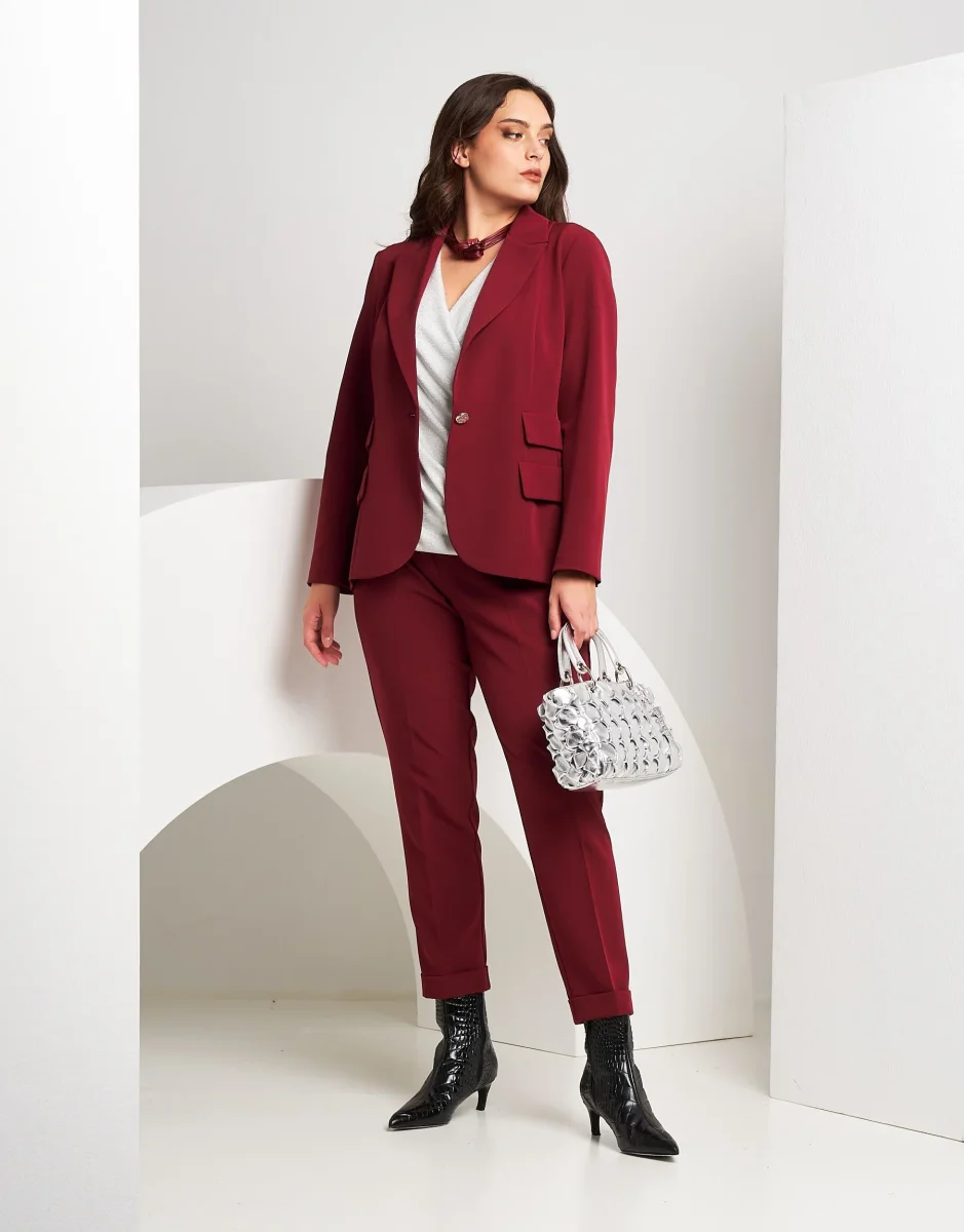 Top incrociato in lurex curvy - immagine 5