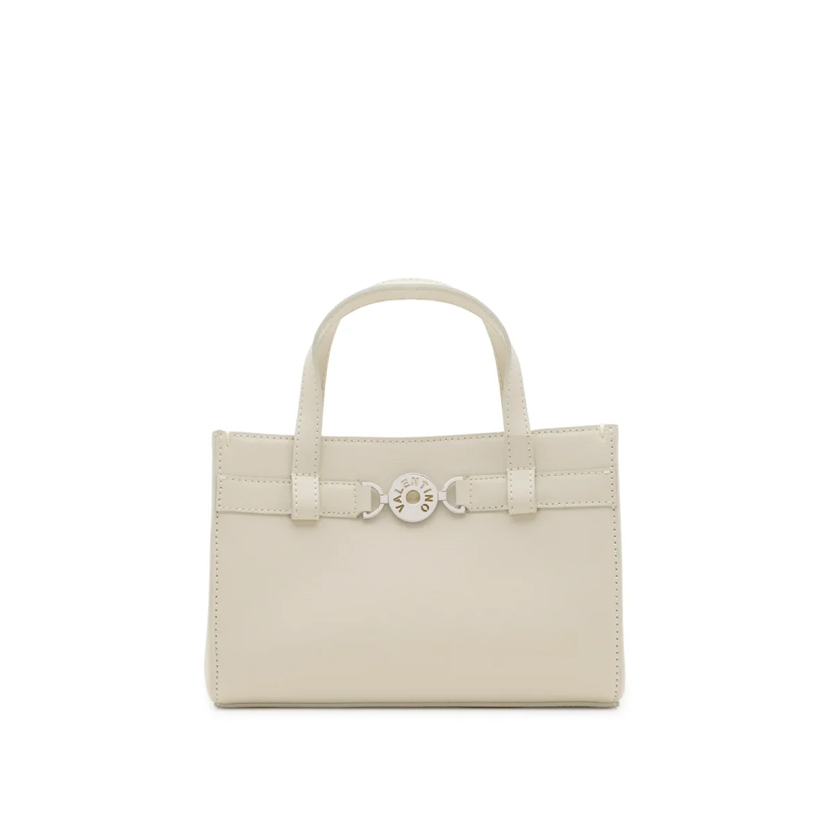 VALENTINO hand bag Taylor mini Off White - immagine 2
