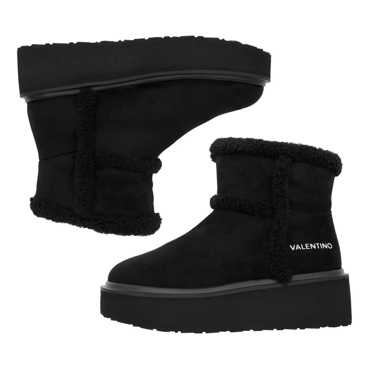 VALENTINO stivaletto platform KIRA black - immagine 5