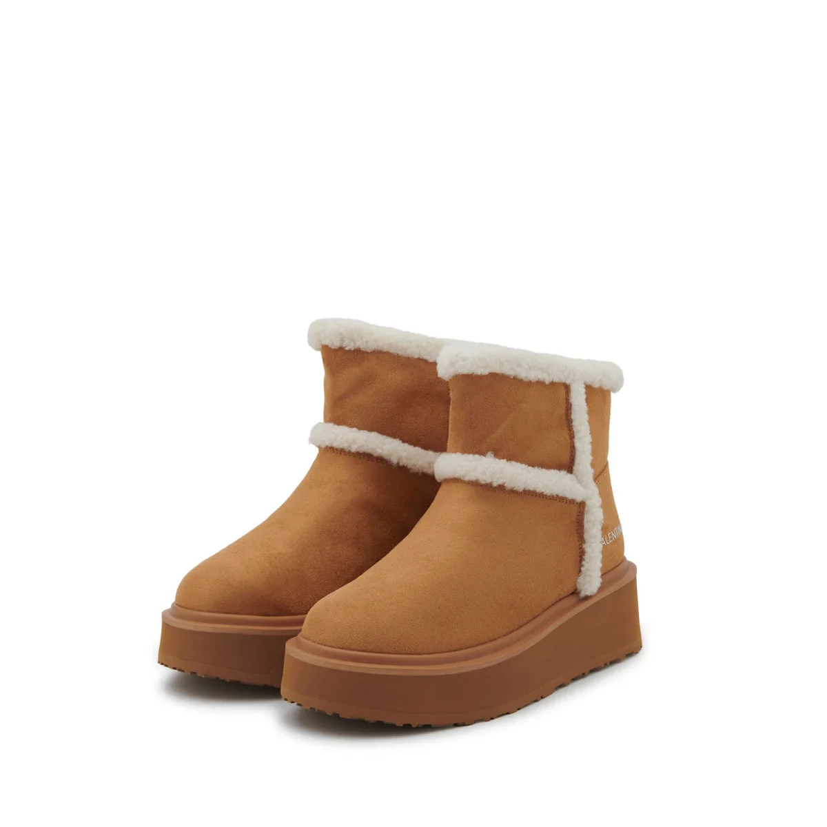 VALENTINO stivaletto platform KIRA cuoio - immagine 3
